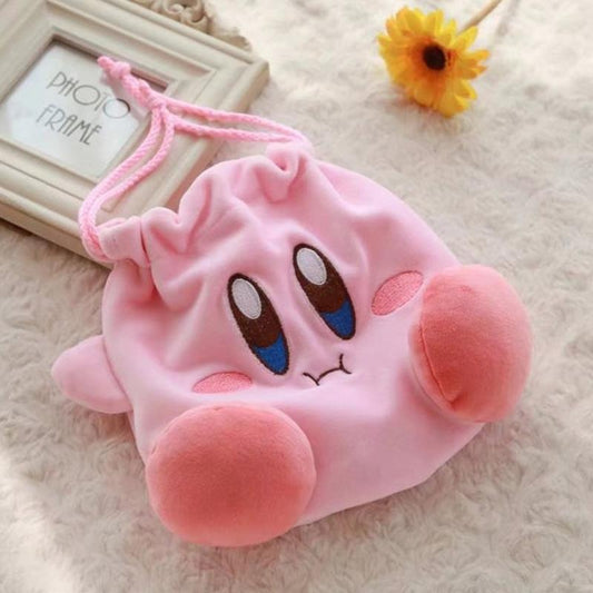 Kawaii Kirby Drawstring Bag