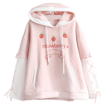 Harajuku Strawberry Sweatshirt