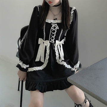 Japanese Black Lolita Dress