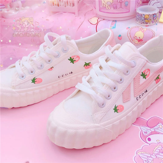 Japanese Sweet Strawberry Shoes