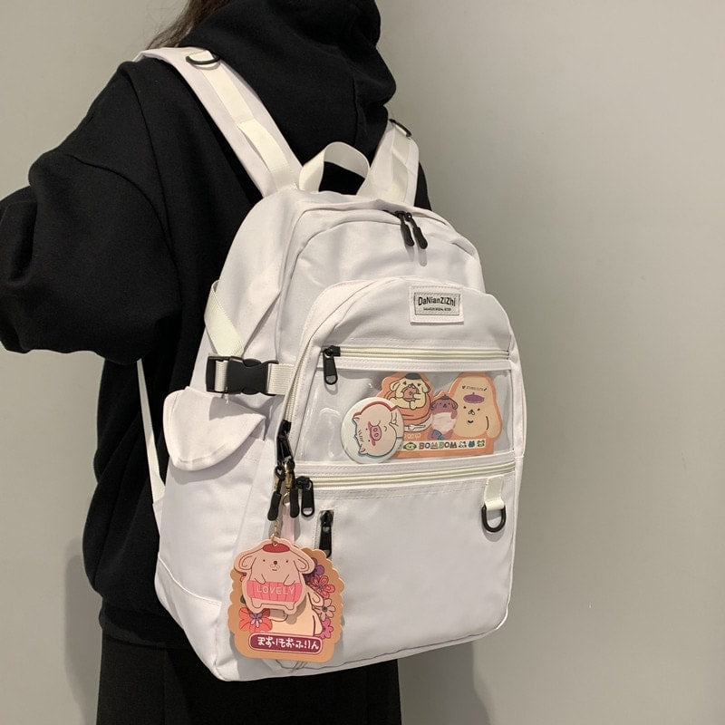 Anime Rabbit Backpack Kawaii Harajuku Anime Backpack