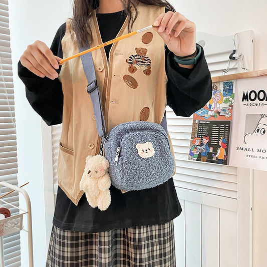 Kawaii Bear Messenger Bag