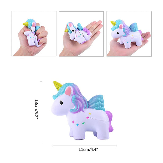 Kawaii Colorful Unicorn Squishy