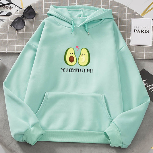 Kawaii Couple Avocado Sweatshirt