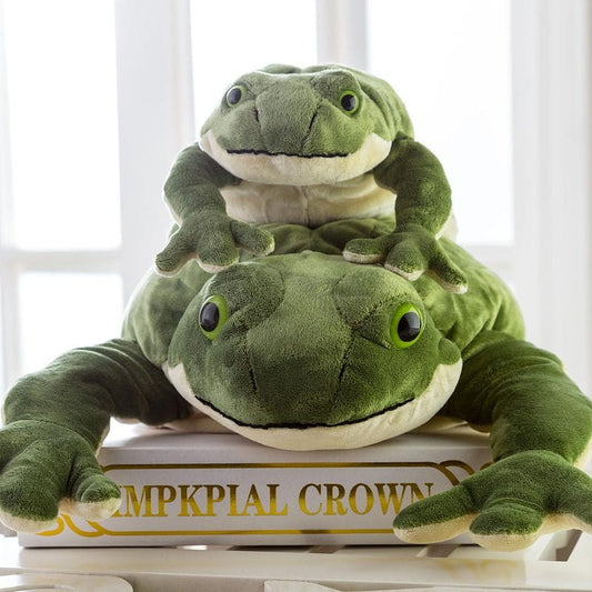 Realistic Kawaii Frog Plush Toy