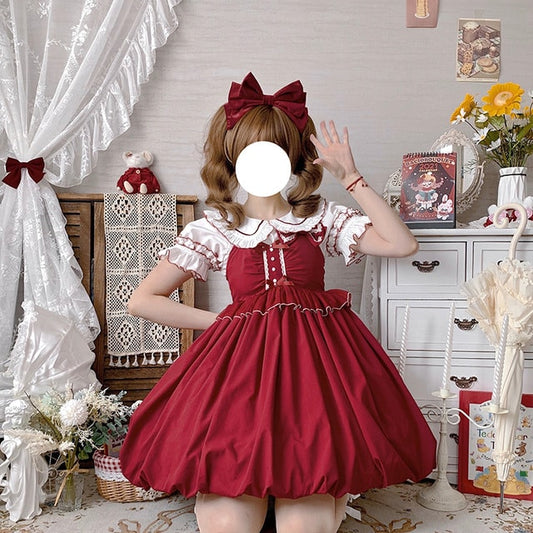 Kawaii Sweet Puffy Lolita Dress