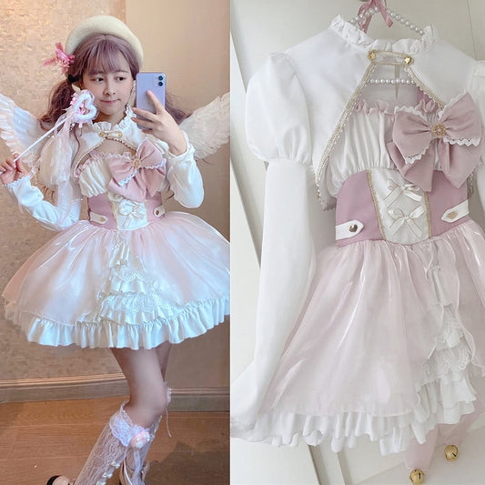 Kawaii Sweet Cherry Pink Lolita  Dress