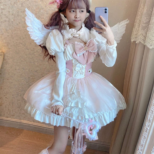 Kawaii Sweet Cherry Pink Lolita  Dress