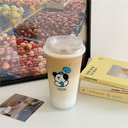 Kawaii Portable Coffee Water Bottle