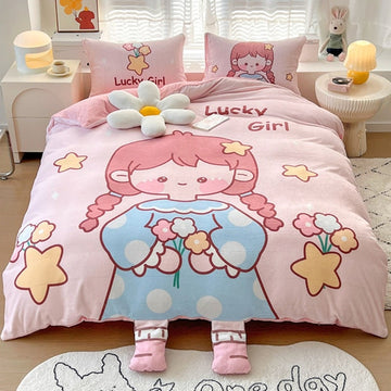 Kawaii Cute Pastel Bedding Set