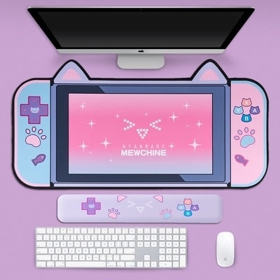 Kawaii Rabbit Trap Gaming Mouse Pad.