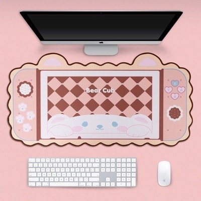 Kawaii Rabbit Trap Gaming Mouse Pad.