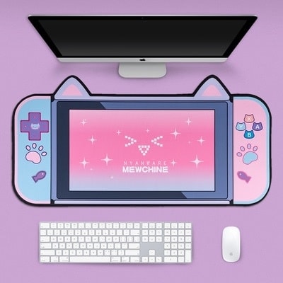 Kawaii Rabbit Trap Gaming Mouse Pad.