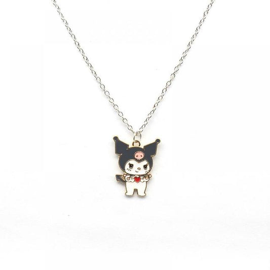 Kawaii Kuromi Alloy Necklace