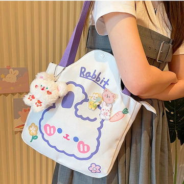 Kawaii Bear Rabbit Shoulder Bag