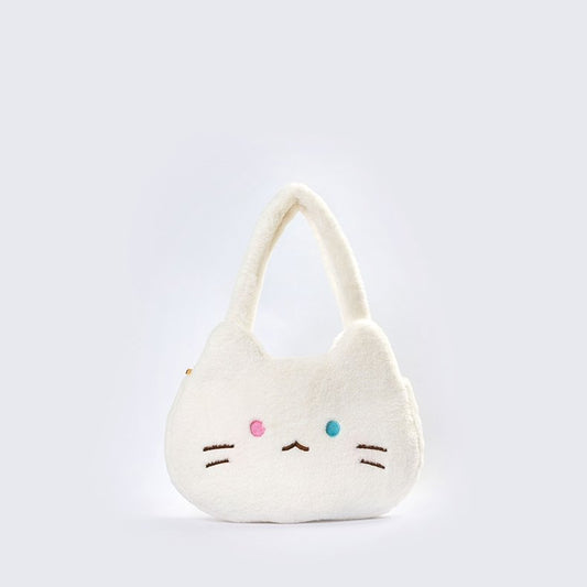 Kawaii Small Cat Plush Shoulder Bag