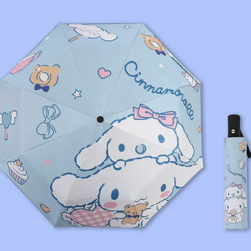 Kawaii Soft Girl Cinnamoroll Automatic Umbrella