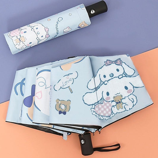 Kawaii Soft Girl Cinnamoroll Automatic Umbrella