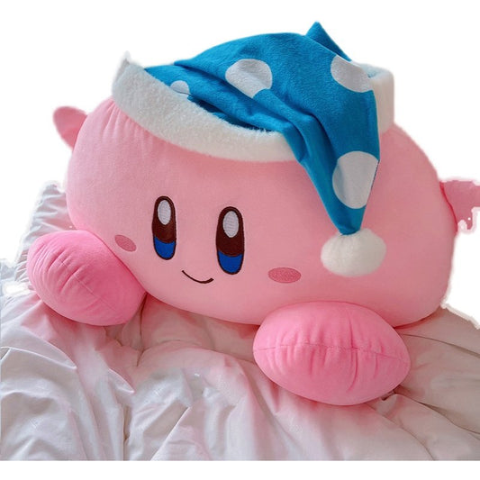 Kawaii Star Kirby Sleeping Mochi Plushie