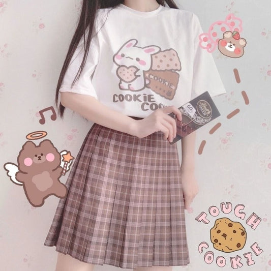 Kawaii Bunny Cookie T-shirt