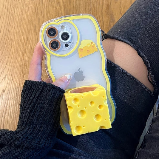 3D Creative Cheese iPhone Case