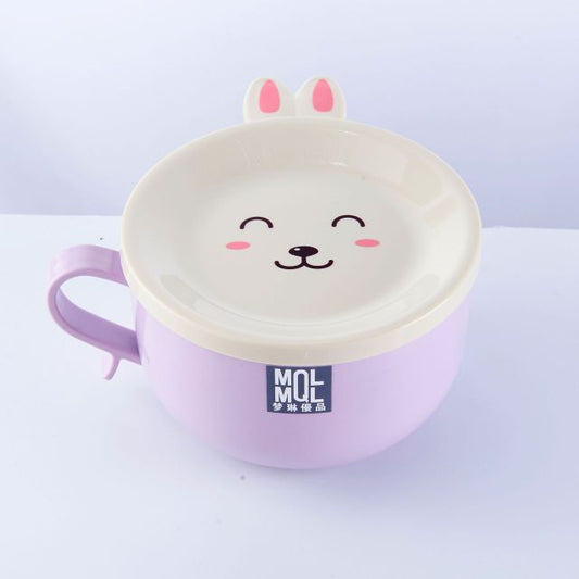 Kawaii Bunny Ramen Noodles Bowl