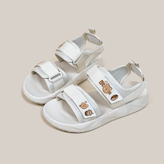 Korean Style Cute Velcro Sports Sandals