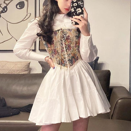 Kawali Vintage Bandage Dress