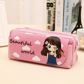 Kawaii Girl Pencil Case