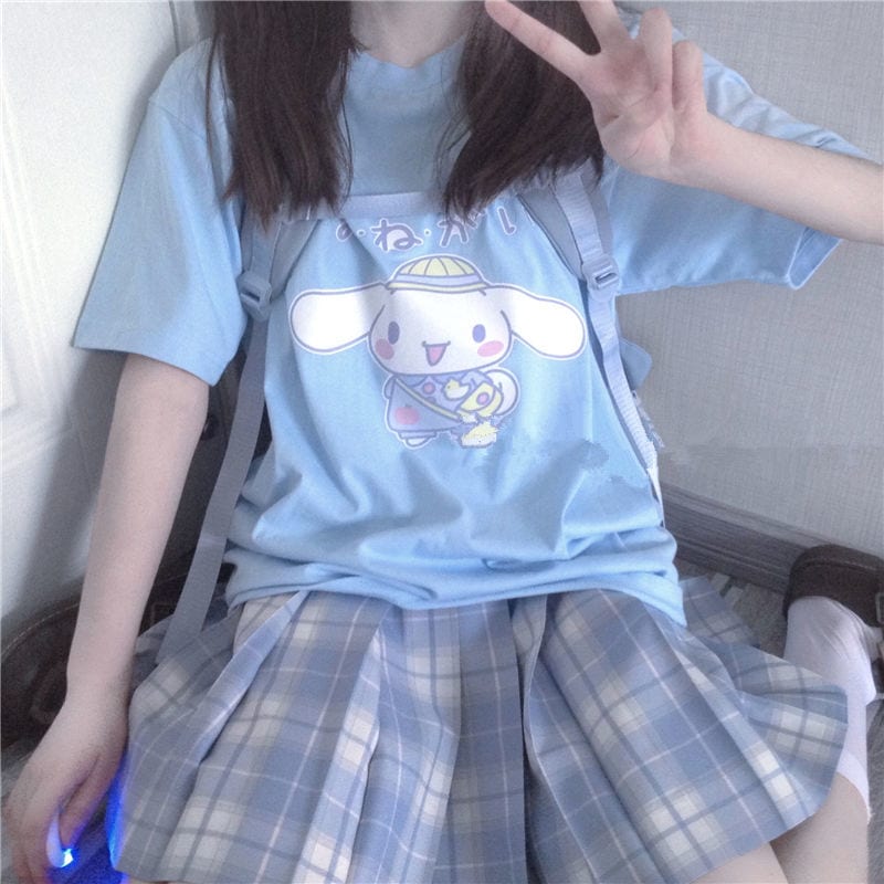 Kawaii Y2k Cartoon T-Shirt