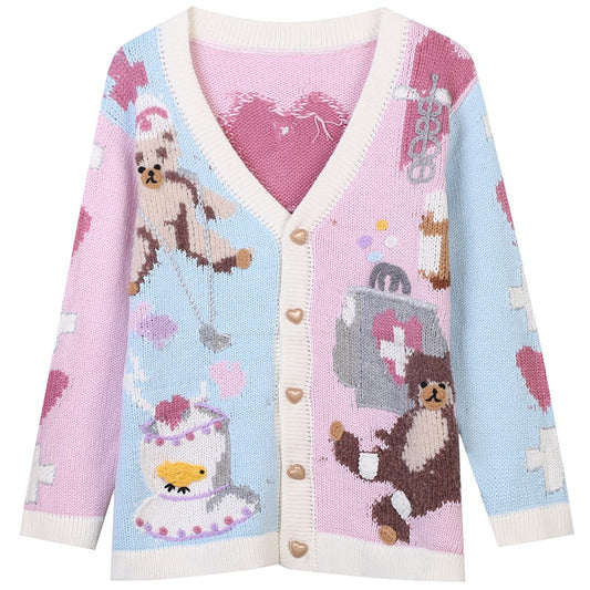 Kawaii Call A Medic Cardigan