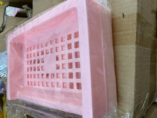 Kawaii Pink Three Tiers Storage
