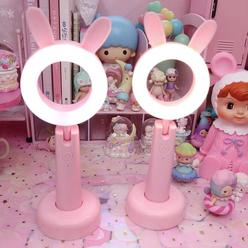 Pink Rabbit Desk Lamp