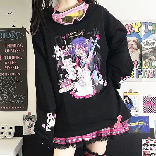 Harajuku Menhera Succubus Crewneck