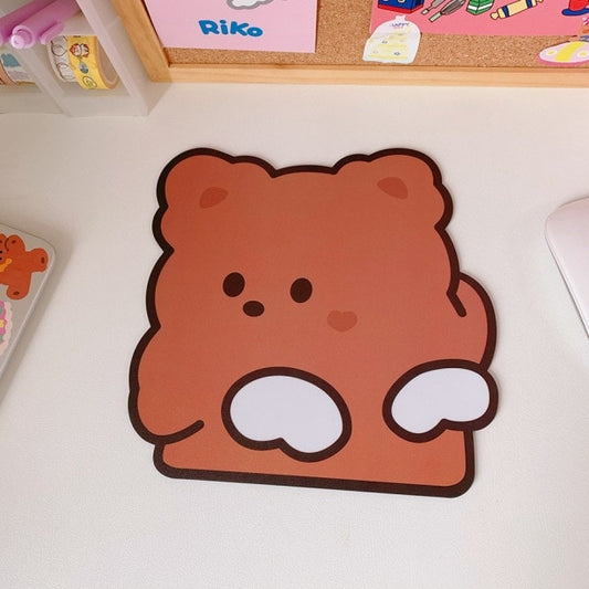 Kawaii Cute Bear Mouse Pad