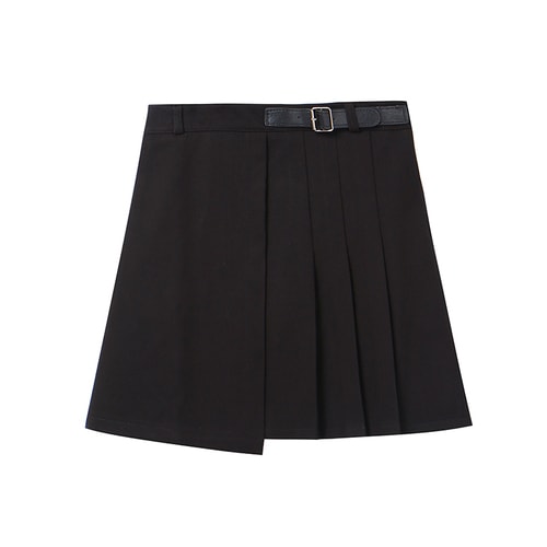 Korean Fashion JK High-waisted Pleated Skirt