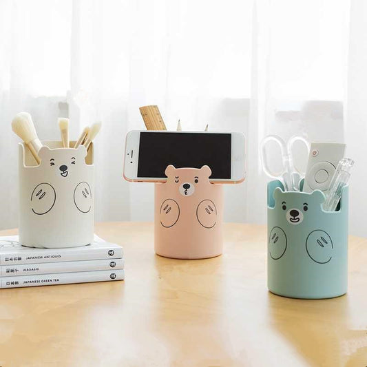 Cute Bear Pen Holder