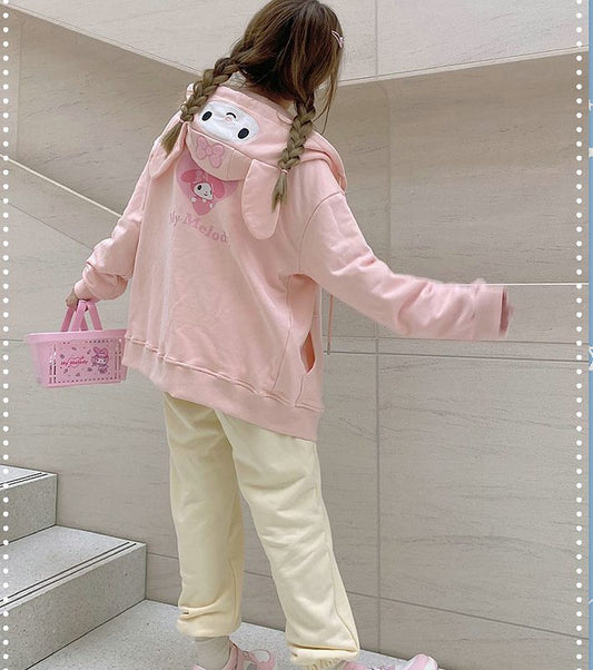 Kawaii Japanese Sanrio Cinnamoroll Hooded Jacket