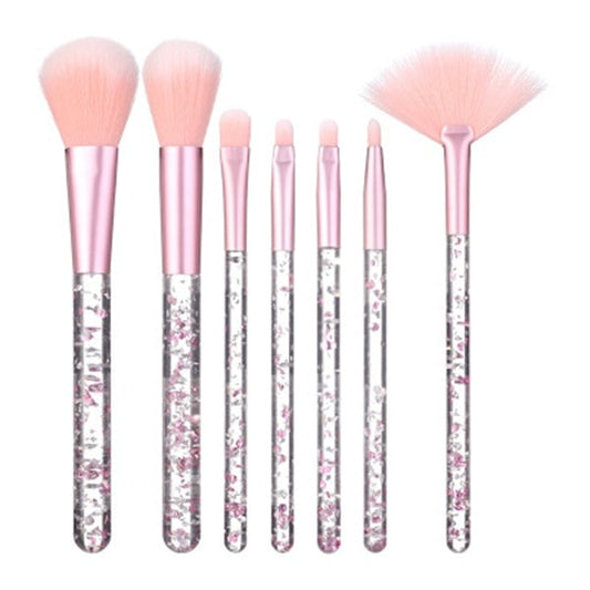 Sequin Makeup Brush Set(7pcs)