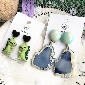 Cute Dinosaur earrings