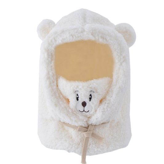 Kawaii Cartoon Bear Mask Hat Set