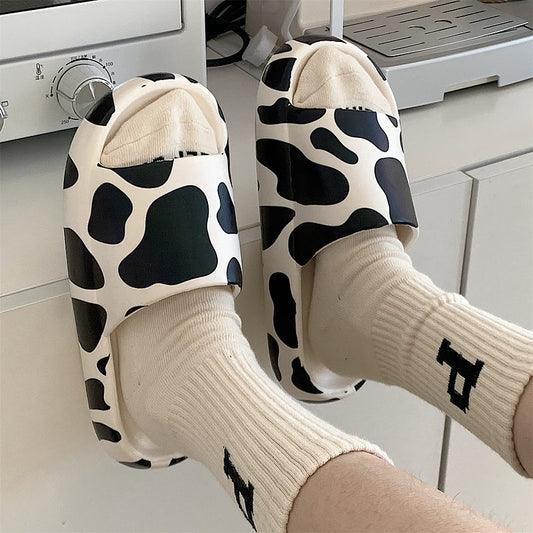 Kawaii Cute Cow Sandals