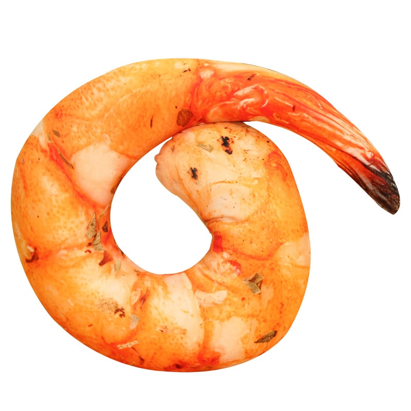 Creative Shrimp Meat Throw Pillows