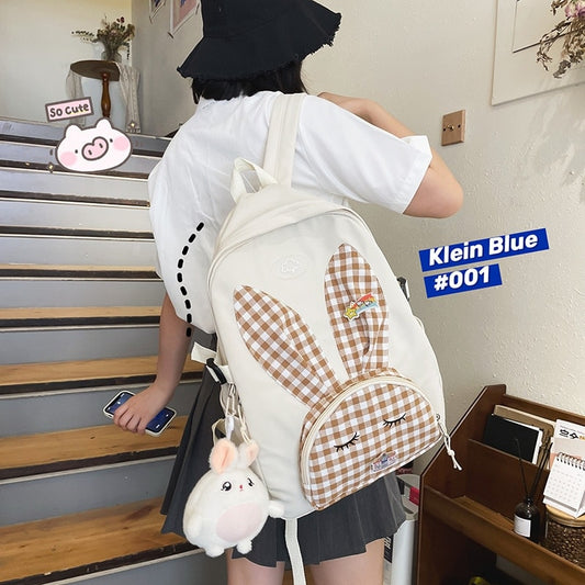 Kawaii Korea Bunny Ear Backpack