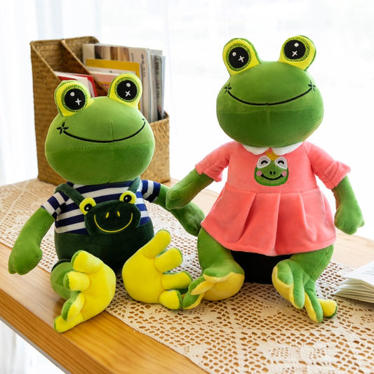 Couple Frog Plush Toy