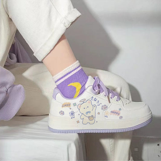 Kawaii Sweet Little Bear Board Shoes