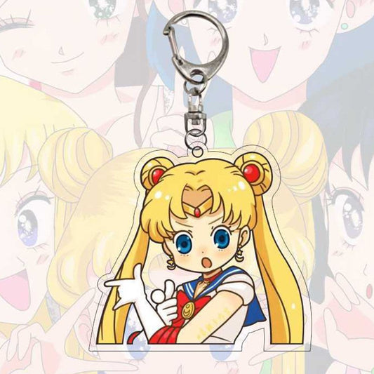 Kawaii Anime Sailor Moon Keychain