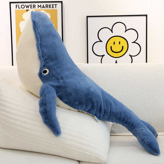 Cute Large Whale Plush Toy