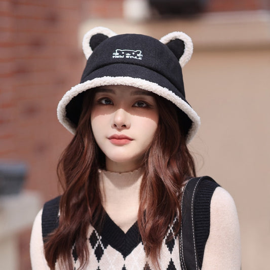 Cute Cat Ears Plush Hat