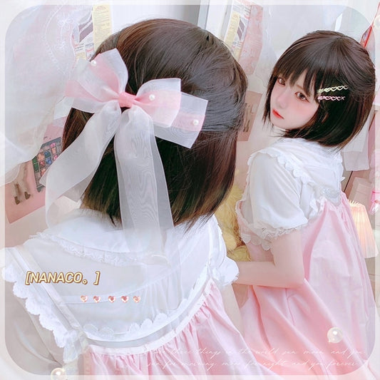 Original Cute Lolita Big Bow Hairpin